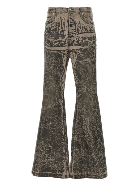Blugi drepti Rick Owens gri