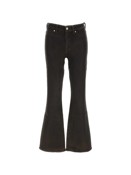 Blugi evazati 7 For All Mankind maro
