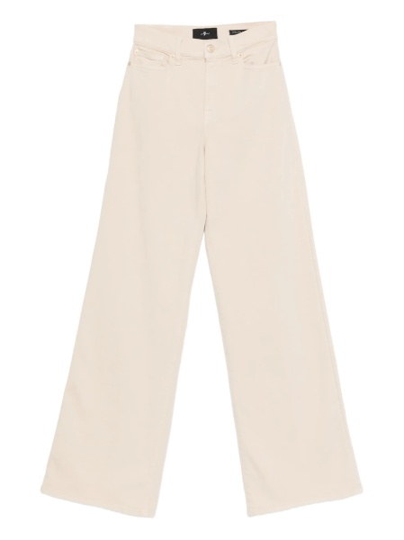 Blugi evazati 7 For All Mankind neutri