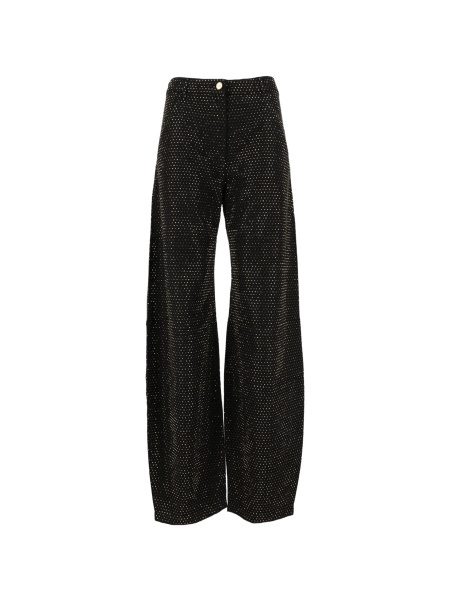 Blugi evazati Elisabetta Franchi negri