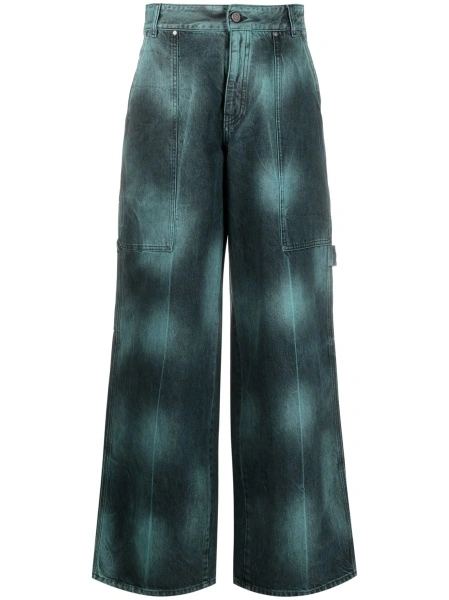 Blugi evazati Stella McCartney albastri