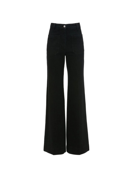 Blugi evazati Victoria Beckham negri