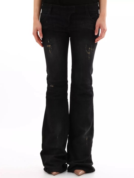 Blugi Flared Jeans Dark Denim*