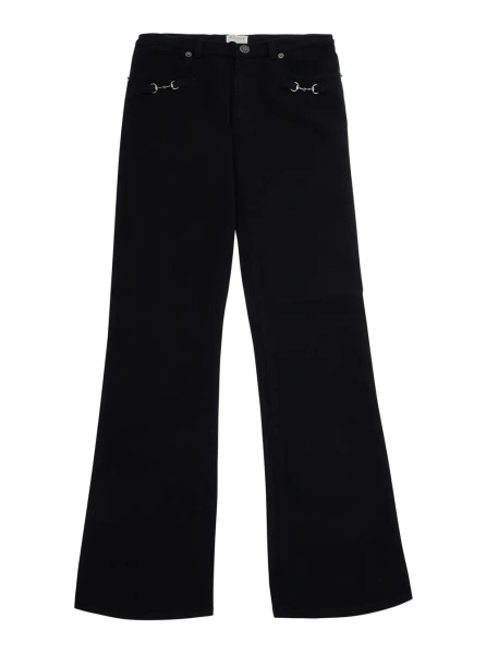 Blugi Gucci negri din denim