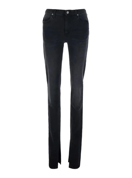 Blugi Gucci negri din denim