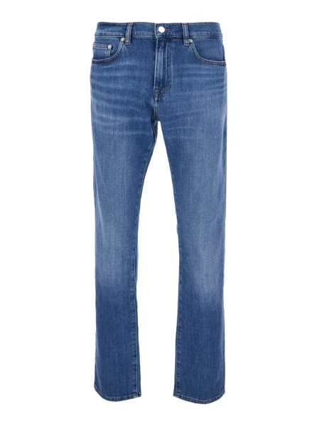 Blugi 'L'Homme' Blue Jeans with Belt Loops in Denim for Men