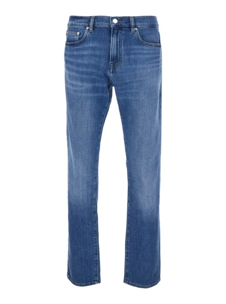 Blugi 'L'Homme' Blue Jeans with Belt Loops in Denim for Men