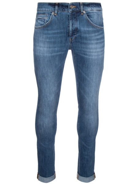 Blugi slim fit Dondup albastri