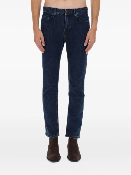 Blugi slim fit Hugo Boss albastri