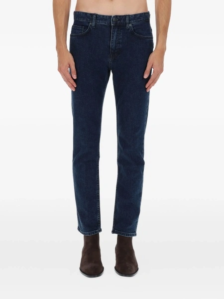 Blugi slim fit Hugo Boss albastri