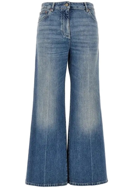 Blugi VGold details flared jeans