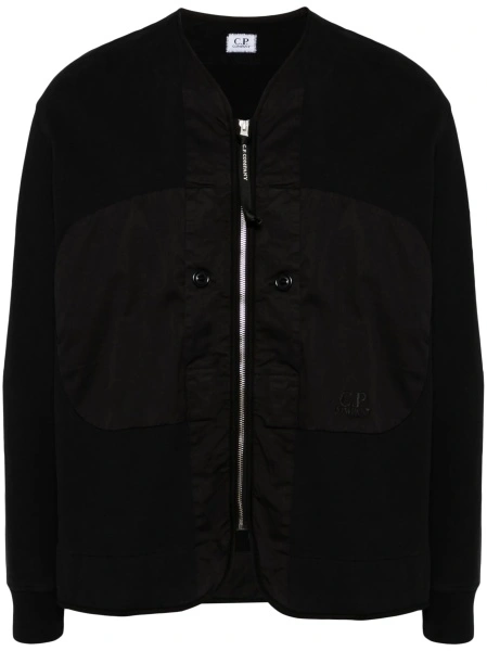 Bluza de trening C.P. Company neagra din bumbac