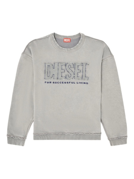 Bluza de trening Diesel gri