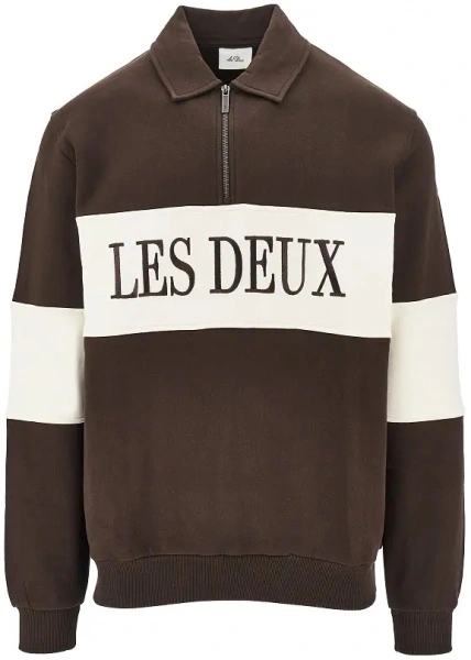 Bluza de trening LES DEUX maro
