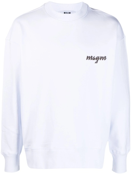 Bluza de trening MSGM alba
