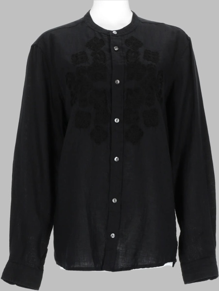 Bluza P.A.R.O.S.H. Embroidered Linen Shirt