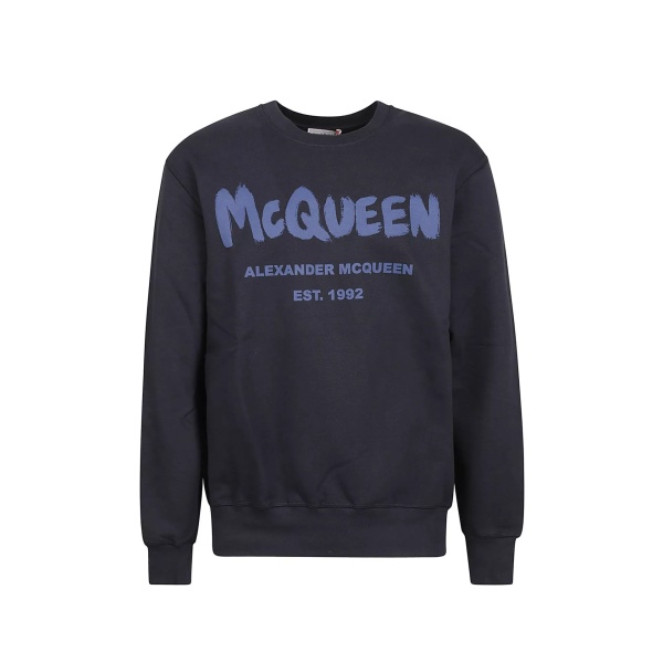 Bluza trening Alexander Mcqueen Cotton Logo Sweatshirt
