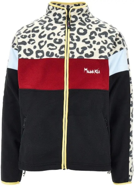 Bluza trening Color-block full-zip fleece jacket