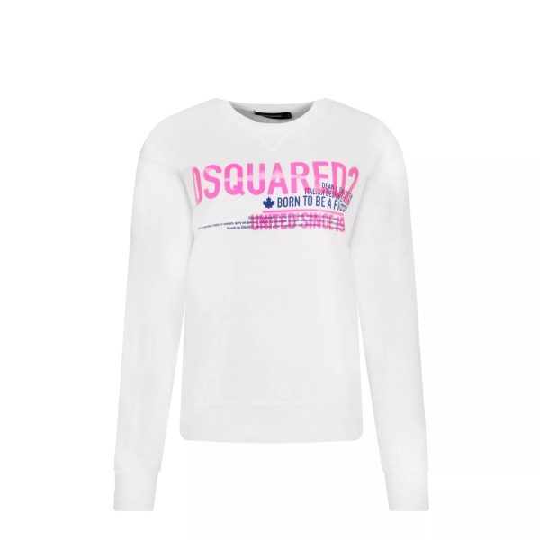 Bluza trening Dsquared2 Cotton Logo Sweatshirt
