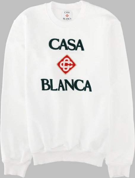 Bluza trening Felpa Con Logo Ricamato