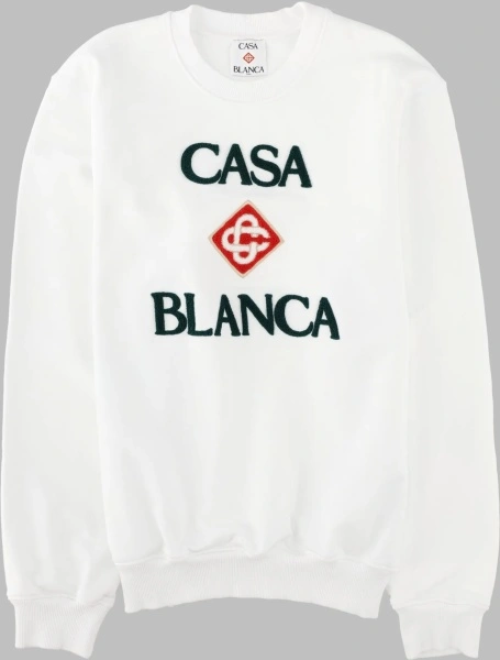 Bluza trening Felpa Con Logo Ricamato