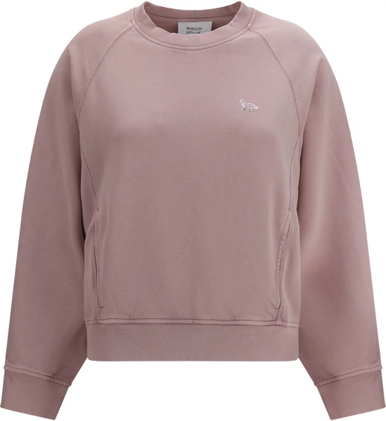 Bluza trening MAISON KITSUNÉ Baby Fox Faded crewneck Sweatshirt