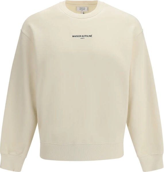 Bluza trening MAISON KITSUNÉ Maison Kitsuné Paris Comfort Sweatshirt in cotton fleece