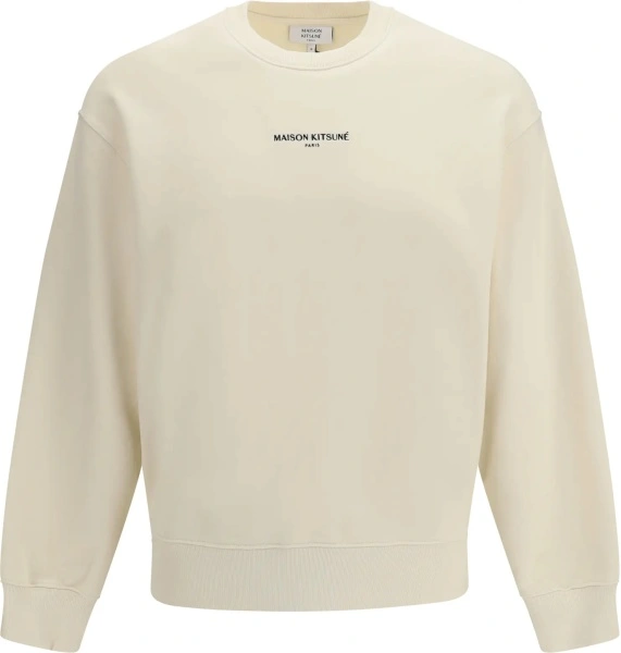 Bluza trening MAISON KITSUNÉ Maison Kitsuné Paris Comfort Sweatshirt in cotton fleece