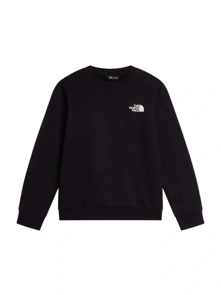 Bluza trening TEEN EVOLUTION BOX NSE CREW TNF BLACK