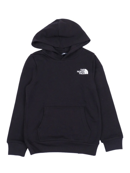 Bluza trening TEEN SIMPLE DOME LIGHT REG HOODIE TNF BLACK