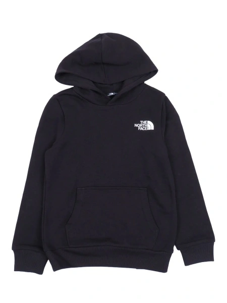 Bluza trening TEEN SIMPLE DOME LIGHT REG HOODIE TNF BLACK