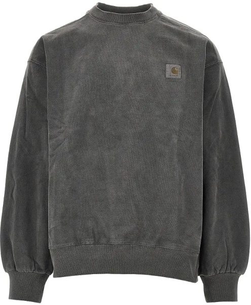 Bluza trening 'Vista' bleached-out crewneck sweatshirt