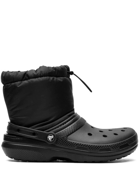 Bocanci Crocs negri din cauciuc