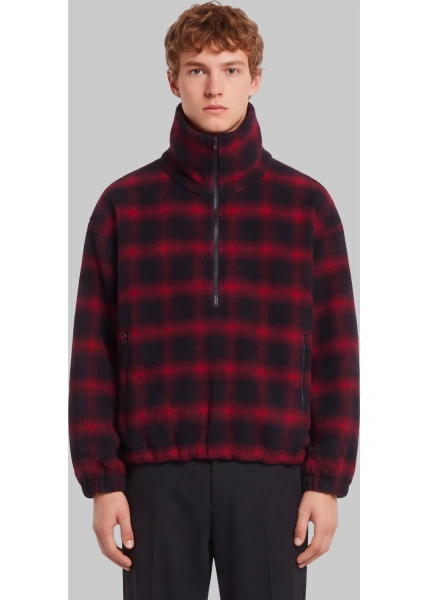 Bomber Half-Zip High-Neck Jacket