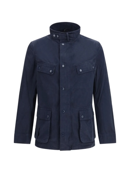 Bomber jacket Barbour albastra