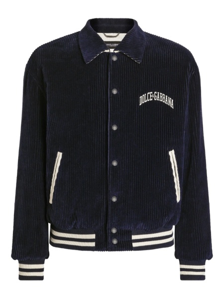 Bomber jacket Dolce & Gabbana albastra