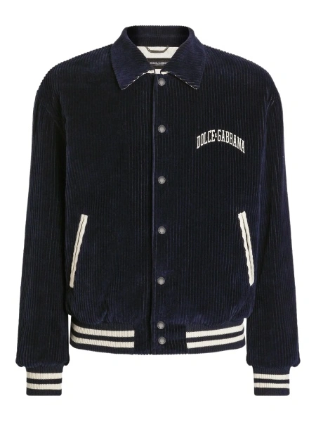 Bomber jacket Dolce & Gabbana albastra