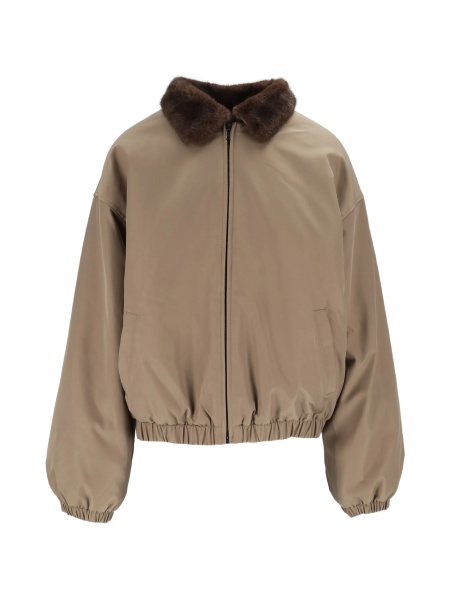 Bomber jacket Eleh neutra din polyester