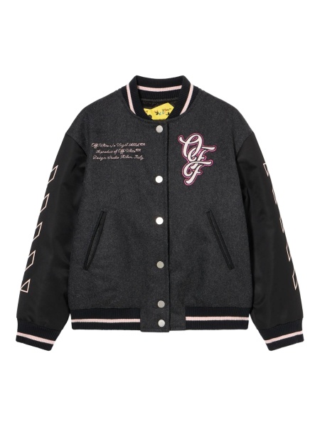 Bomber jacket Off-White gri