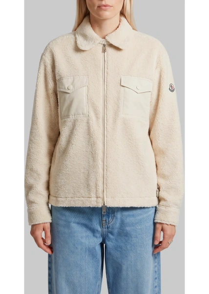Bomber Teddy Effect Shirt