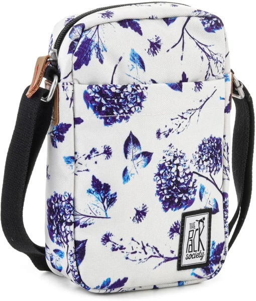 Borseta TORBA XSMALL SHOULDER BAG 181CPR751-72 OFF WHITE BLUE FLOWER
