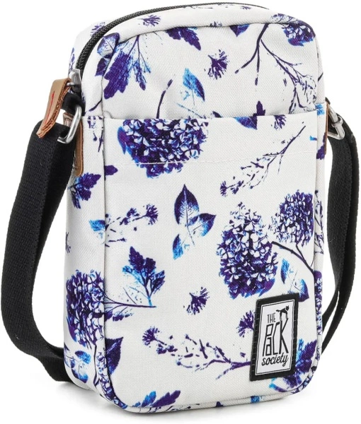 Borseta TORBA XSMALL SHOULDER BAG 181CPR751-72 OFF WHITE BLUE FLOWER