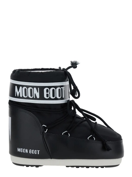 Botine ICON LOW NYLON ankle boots with Tech Fabric and black color for unisex