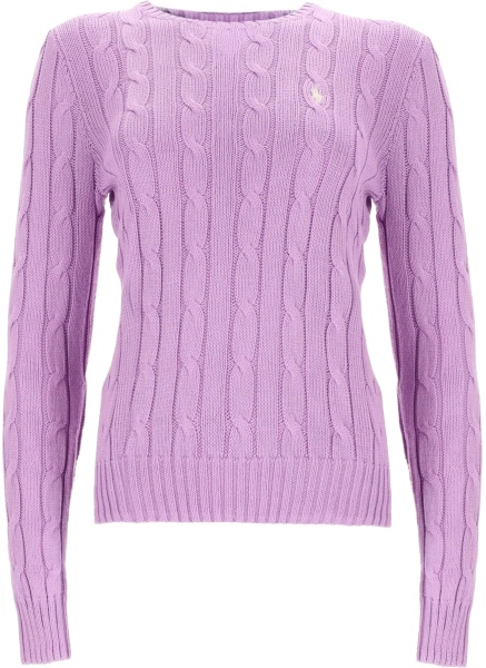 Cable Knit With Logo