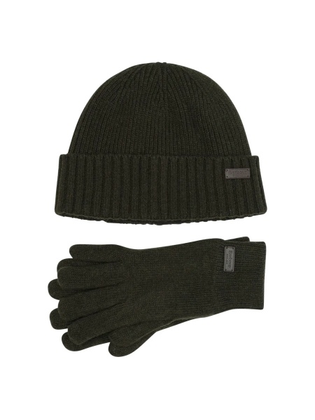 Caciula "Carlton" Beanie and Gloves Set