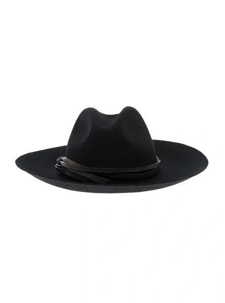 Caciula Golden Goose neagra din fetru
