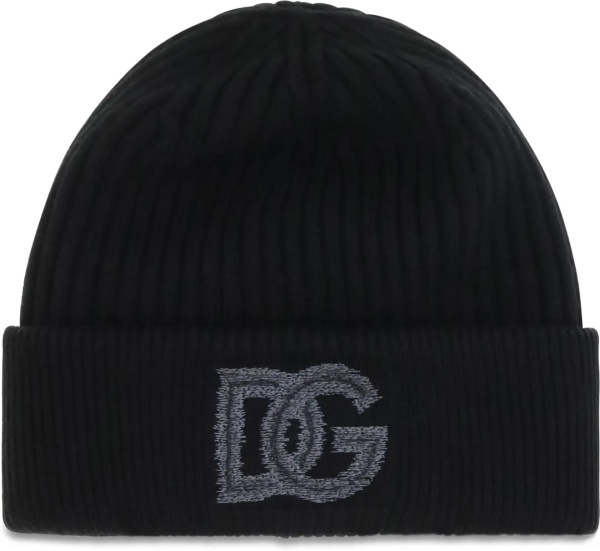 Caciula Logo English rib knit Beanie