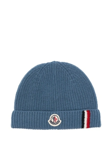 Caciula Moncler albastra