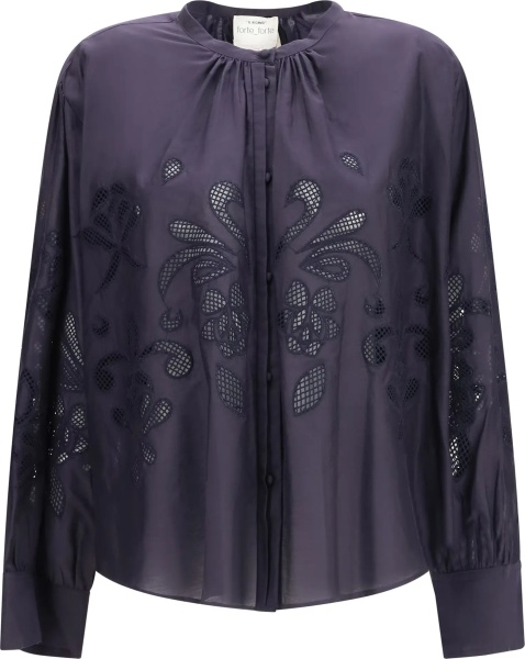Camasa casual Embroderied cotton shirt