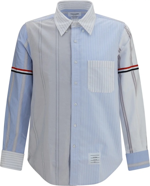 Camasa casual Funmix Striped Oxford Shirt